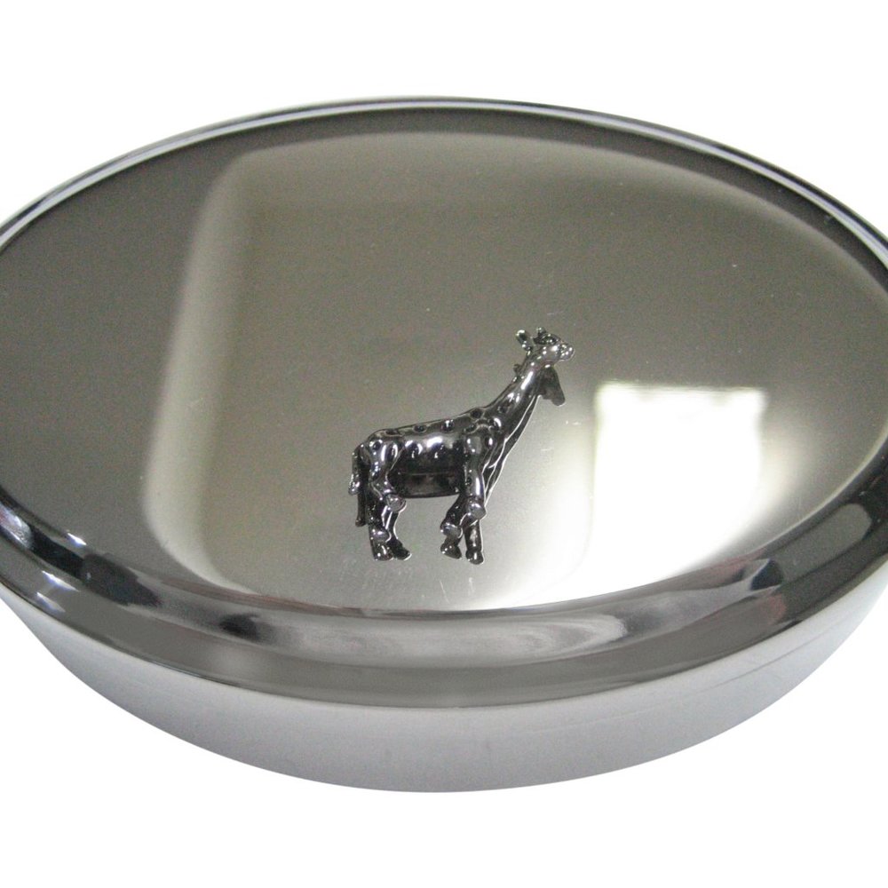 Giraffe Oval Trinket Jewelry Box